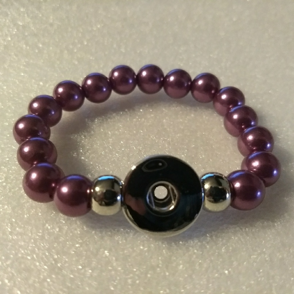 Noosa Bracelet - Snap charm chunk pearl jewelry - Picture 8 of 8